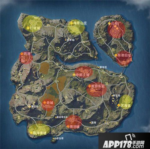 荒野行动地图资源攻略 荒野行动资源点推荐