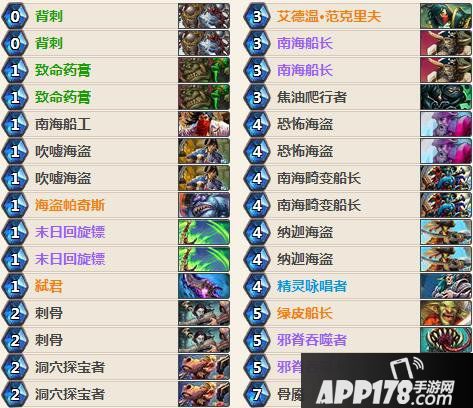 炉石传说剑宗贼卡组推荐 炉石传说盗贼卡组推荐