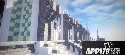 我的世界大神作品欣赏 拼贴古建筑