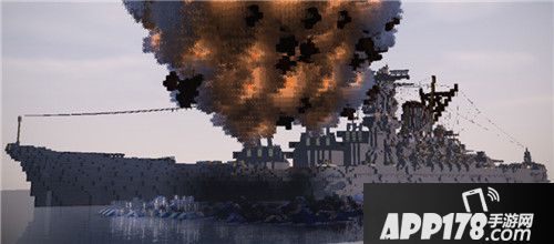 我的世界大神级建筑欣赏 日本炮舰队