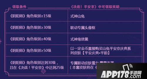 决战平安京上线联动阴阳师