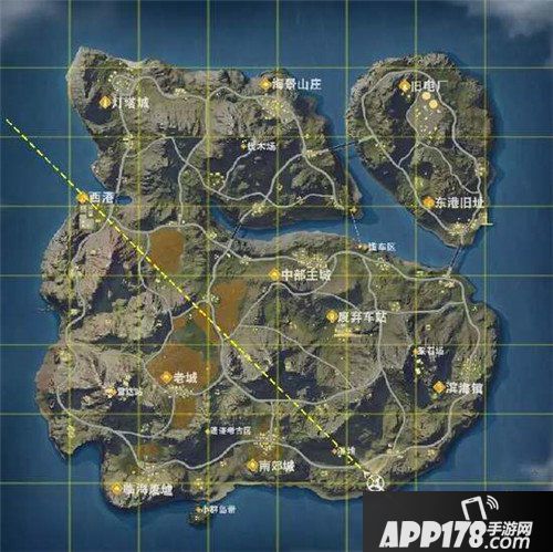 荒野行动直升机航线路径分析 离吃鸡更近一步