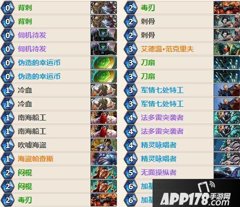 炉石传说奇迹贼卡组 炉石传说狗头人盗贼卡组