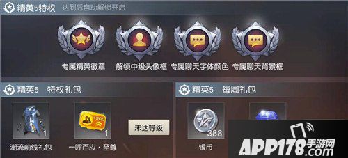 荒野行动精英系统详解 精英系统特权礼包有哪些