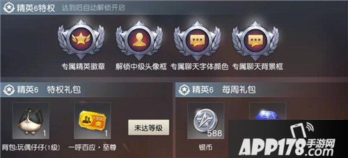 荒野行动精英系统详解 精英系统特权礼包有哪些