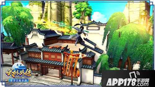 完美世界旗舰大作《武林外传官方手游》花式轻功跑酷曝光