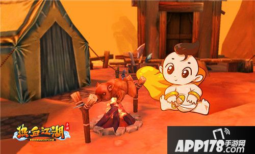 佛系体验 《热血江湖手游》精灵旅行已出发