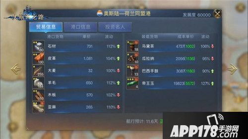 大航海之路交易品