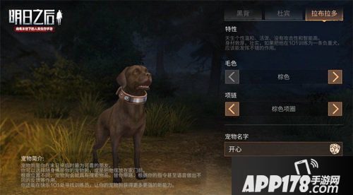 明日之后宠物狗系统玩法来袭 一人一狗一起活下去