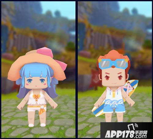 迷你世界夏日装扮来袭 海滨冲浪系列一览