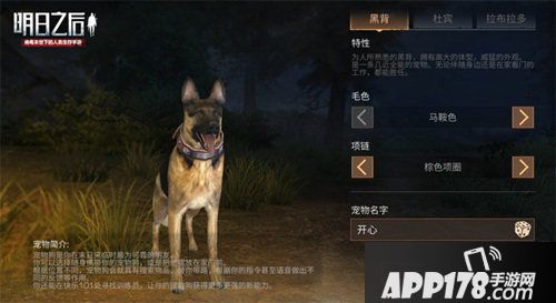 明日之后宠物狗系统玩法来袭 一人一狗一起活下去