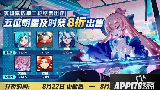 非人学园8月22日更新公告 新远击英雄精卫登场