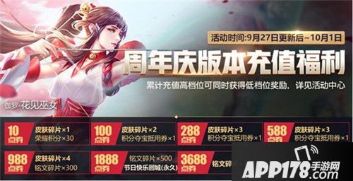 王者荣耀国庆节活动有哪些 国庆活动汇总