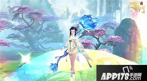 蜀门手游高颜值萝莉墨韵