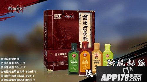 流星蝴蝶剑联动霸王洗发水