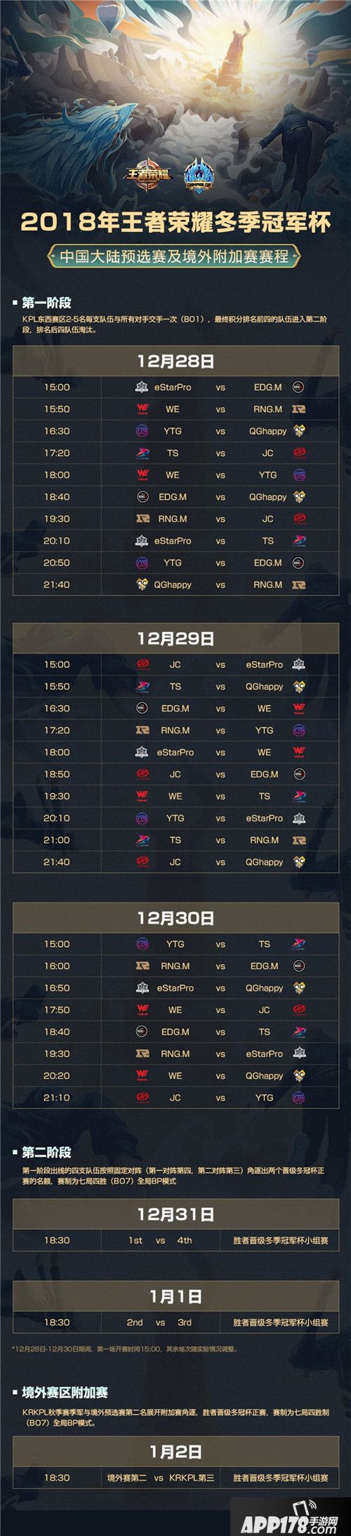 王者荣耀冬冠杯预选赛开票