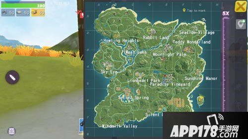 堡垒前线创造与破坏地图资源点