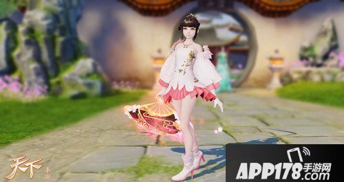 天下手游时装花朝月夕