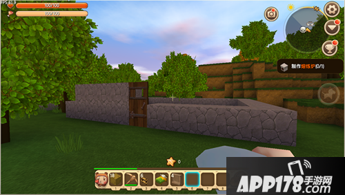 迷你世界简易房屋制作步骤