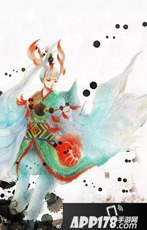 阴阳师风格化同人佳作 洒墨染纸妙笔成卷