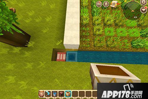 迷你世界自动农田制作步骤