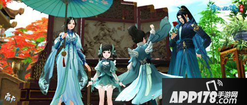 倩女幽魂手游亲子装上阵