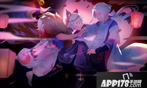 阴阳师风格化同人佳作 洒墨染纸妙笔成卷