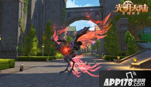 光明大陆黑凤凰坐骑登场