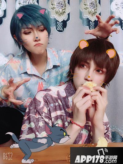 猫和老鼠手游联合B612咔叽 定制贴纸拍照赢专属道具