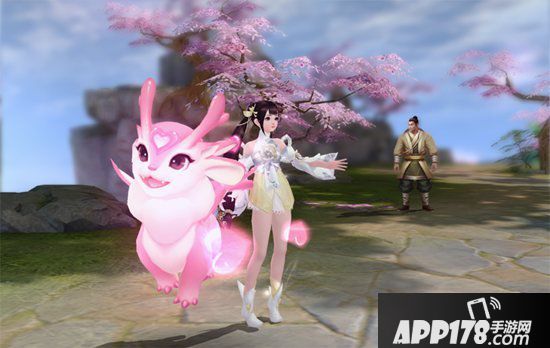 镇魔曲新灵侍套装阆苑仙葩上线 桃桃巫灵力获提升