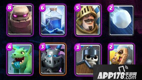 皇室战争石头人卡组推荐