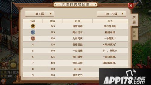 问道手游月下再度夺冠 才高遗憾获季军