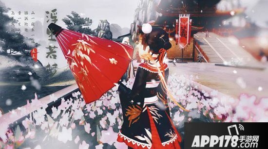 天下手游全新汉服邀你共赏 暗夜中盛放的玫瑰