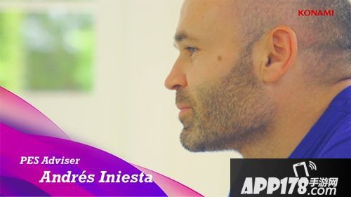 球星伊涅斯塔跨界做游戏 首次尝试只为实况足球手游