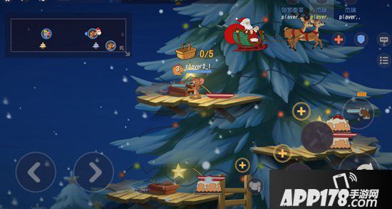 猫和老鼠手游全新4V4圣诞大作战惊喜来袭 铃铛响雪花飘