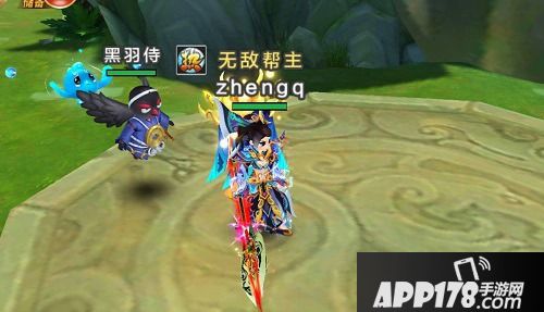 乌鸣报喜 《热血江湖手游》飞行宠物黑羽侍出场