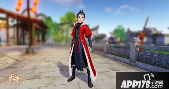 天下手游雪醉棠红时装限时返场 千里海棠宛红妆