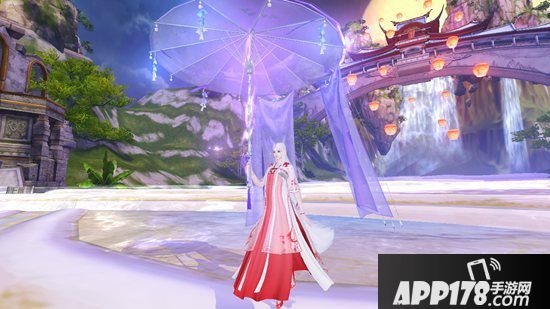 天下手游白狐系列时装上线 何时朔雪披锦绣