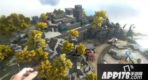 《方舟：生存进化》手游鬼才玩家灵感迸发，创意建筑迭出不穷