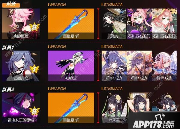 《崩坏3》新版夜隐重霞如何出装 夜隐重霞出装攻略