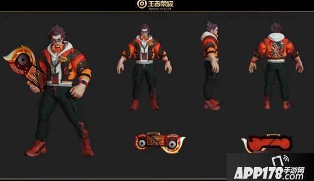 《王者荣耀》典韦星元皮肤有哪些 典韦星元皮肤部件汇总展示