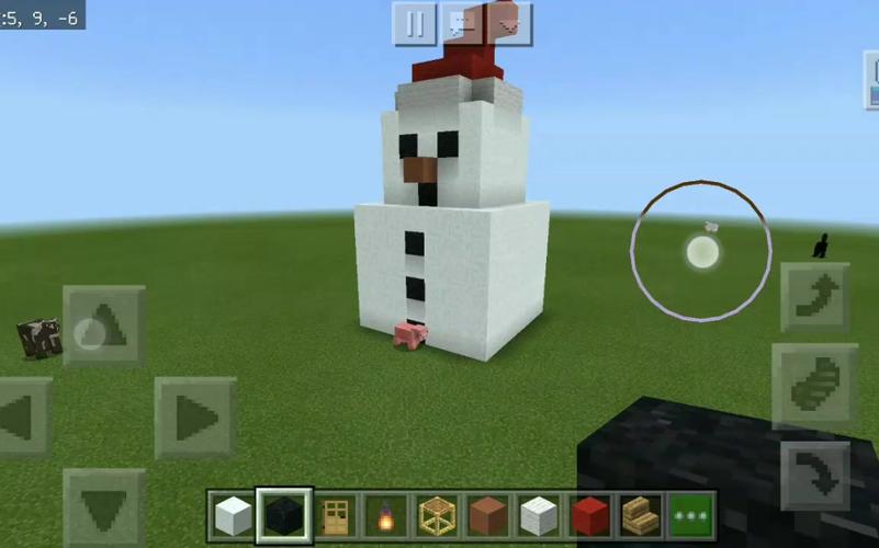 我的世界怎么做雪人防御塔