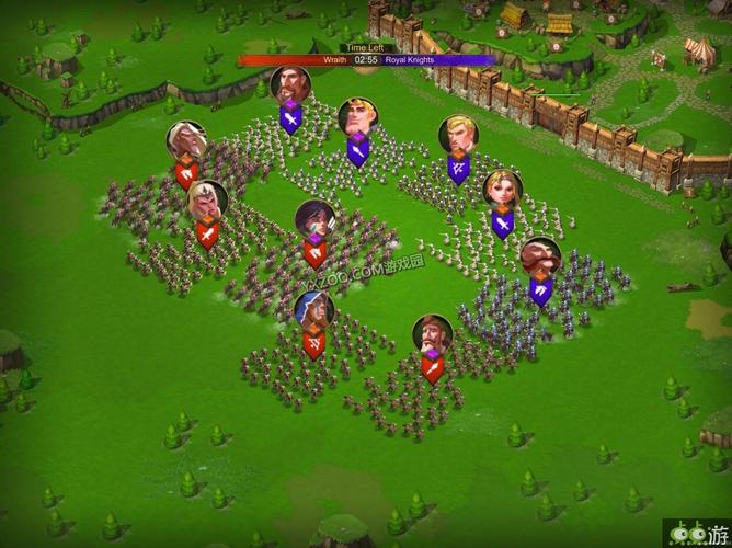 2、无与伦比的史诗画面,随心所欲的跨服征战,让你的热血青春在指尖燃烧