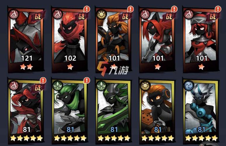 火柴人觉醒最强阵容