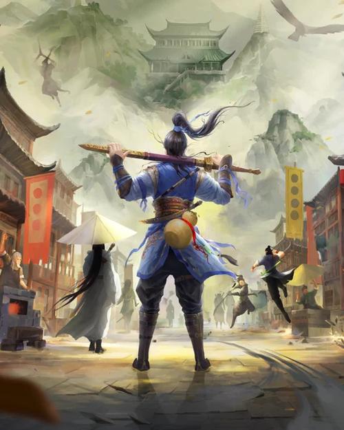 全新的武侠RPG游戏全新的剧情宏大的江湖世界