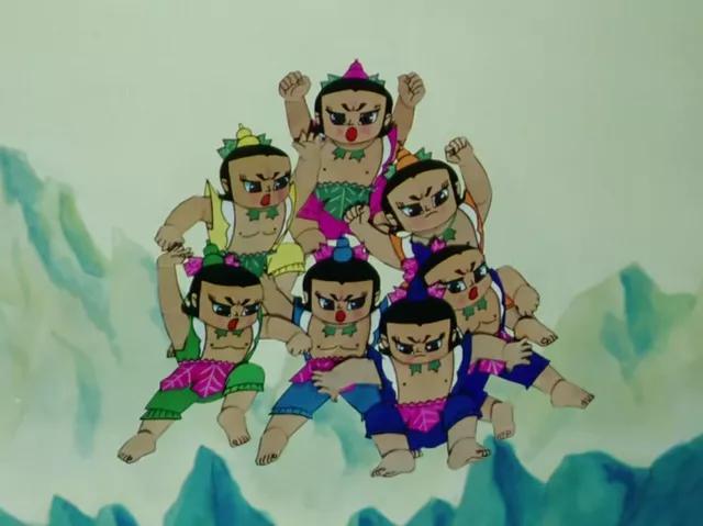 葫芦娃兄弟名字:军家葫芦娃