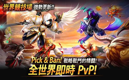 魔灵召唤类型的游戏