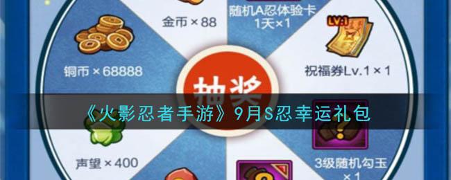 忍者荣耀通用礼包