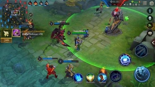 类似于王者荣耀5v5的游戏