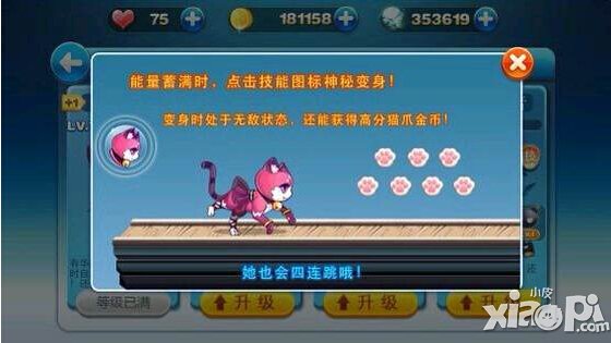 天天酷跑猫小妖